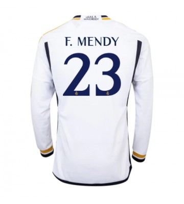 Maillot de foot Real Madrid Ferland Mendy #23 Domicile 2023-24 Manche Longue